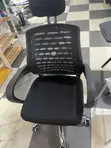 Ergonomic Swivel Office Chair - Black Mesh - 2
