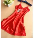 A&D Satin Nightwear with Pant - 4