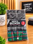 Men's 100% Cotton Boxer Shorts - 2