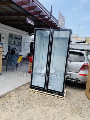 Pearl 690L 2-Door Glass Display Fridge (PVC-801-27AA)