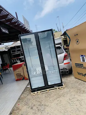 Pearl 690L Double Door Glass Display Fridge (PVC-801-27AA)