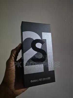 New Samsung Galaxy S21 Ultra 5G 128GB Black
