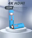 50M 4K 30Hz Wireless HDMI Transmitter Receiver - 2