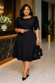 Zori Ladies Flare Office Dress - 2