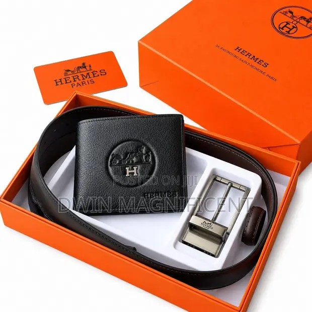 Hermes Exclusive Belt + Wallet Set - 1