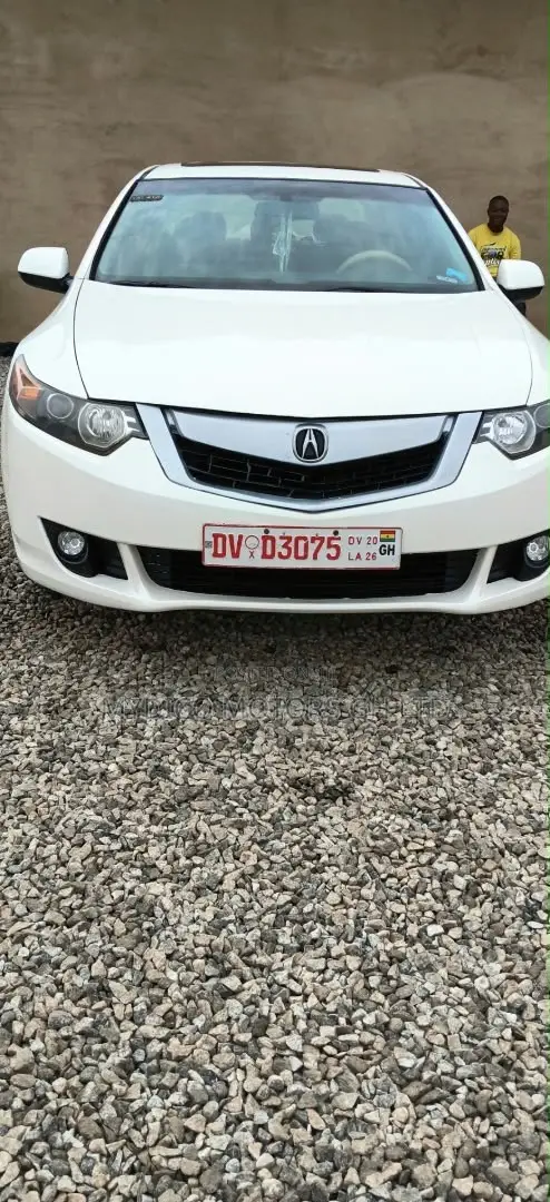 Acura TSX 2009 White Automatic - 1