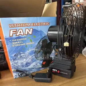 Rechargeable Lithium-Ion Battery Fan