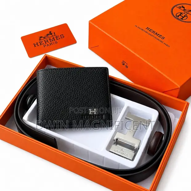 Special Hermes Wallet + Belt - 1