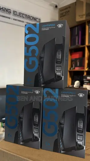 Logitech G502 Lightspeed Wireless Gaming Mouse - Black