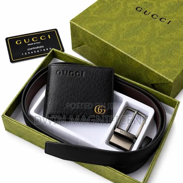Exclusive Gucci Belts + Wallet - 1