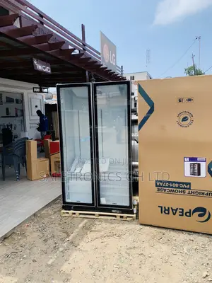 Pearl 690L 2-Door Glass Display Fridge (PVC-801-27AA)
