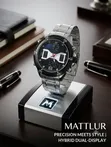 Matturi Uniq Design Water Resistant Watch - 1