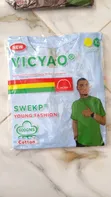 100K Cotton Round Neck T-Shirt - 1
