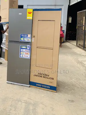 Brand New Nasco NASD2-29SK 251L Double Door Bottom Freezer
