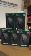 Logitech Lift Vertical Ergonomic Wireless Mouse - Graphite - 1