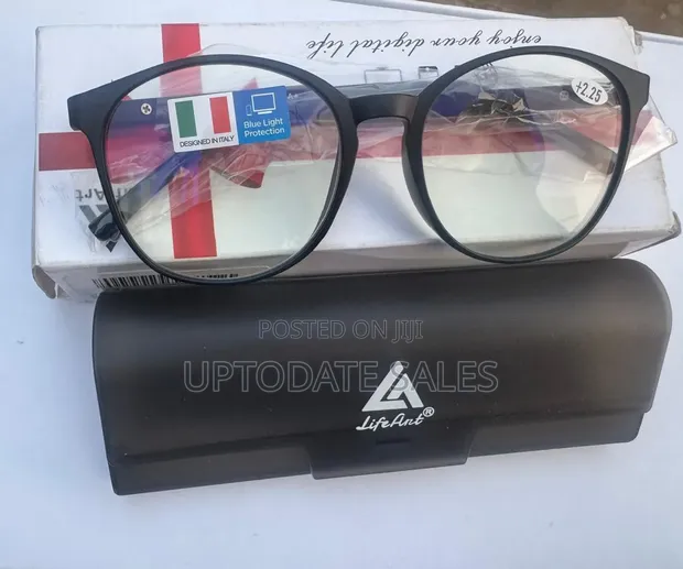 Brand New Eye Glasses +2.50 Degree Lenses with Blue Light Protection - 1