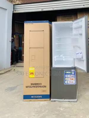 Sleek Nasco 260L Double Door Fridge (Nasd2-36)
