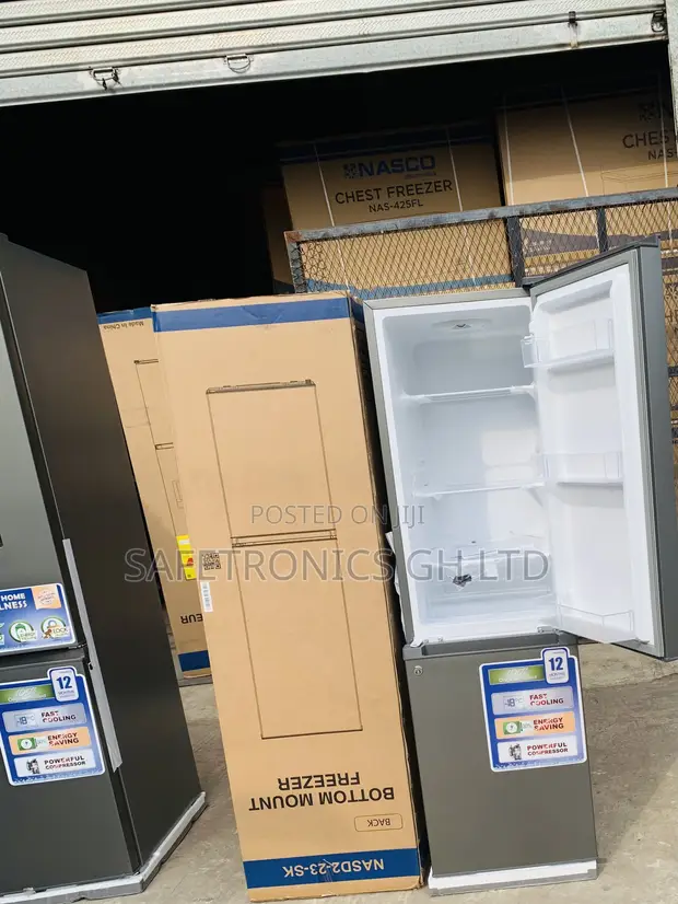 Brand New Nasco 170L Bottom Mount Refrigerator - 1
