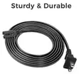SUPERER Power AC Power Cord for Sony PS5/PS4/PS3, Xbox Series S/X, Xbox One - 1