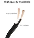 SUPERER Power AC Power Cord for Sony PS5/PS4/PS3, Xbox Series S/X, Xbox One - 2