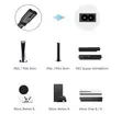 SUPERER Power AC Power Cord for Sony PS5/PS4/PS3, Xbox Series S/X, Xbox One - 3