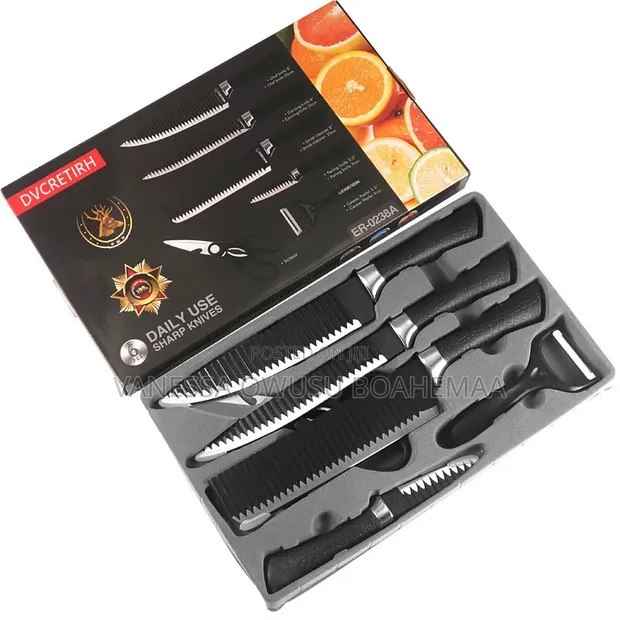 6-Piece Kitchen Knife Set - 1