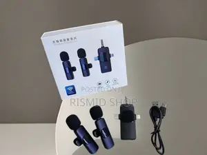 3-in-1 Cordless Lavalier Microphone System
