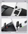 Syntech Protective Silicone Case for Steam Deck OLED & LCD - Gray - 3