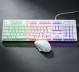 K1 RGB LED Backlit Gaming Keyboard and Mouse Combo (White) - 5