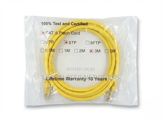 Cat. 6 STP Patch Cord - 3m - 1