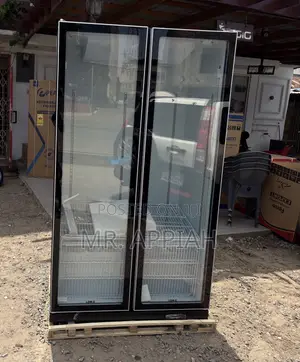Pearl PVC-801-27AA 2 Door Display Fridge (Glass Door)