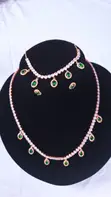 Jewelry Set: Necklace, Bracelet, Earrings - 2