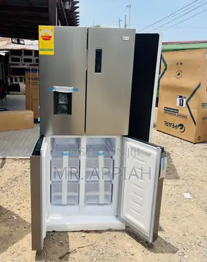 Pearl PF-613MDIXWD-1A 4-Door Side-by-Side Fridge