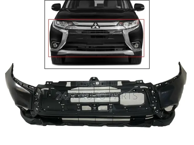 Mitsubishi Outlander Front Bumper (2016-2020) - 1