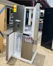 Pearl Side-by-Side 4-Door Fridge (PF-613MDIXWD-1A) - Gray - 2