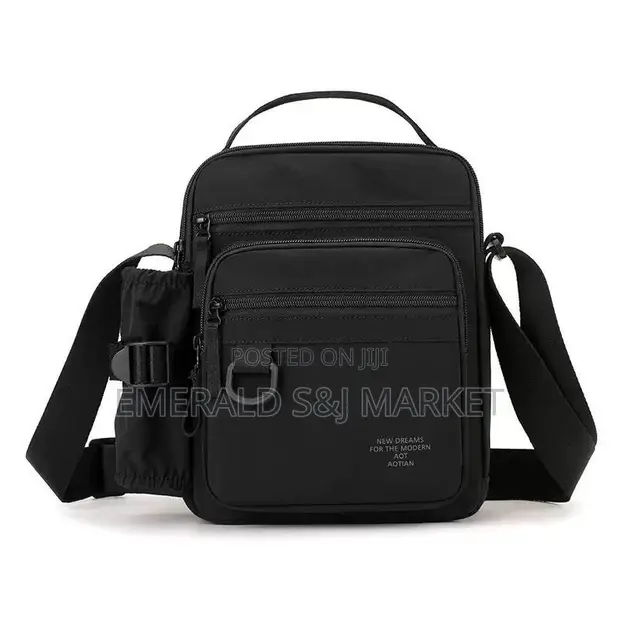 Side Bag / Crossbody Bag with Water Bottle Holder - 1