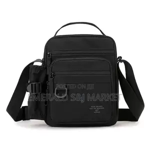 Side Bag / Crossbody Bag with Water Bottle Holder