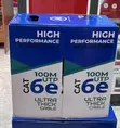 Cat6 100m UTP Network Cable - High Performance - 2