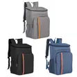 Insulated Cooler Backpack - Waterproof Lunch Bag - 1