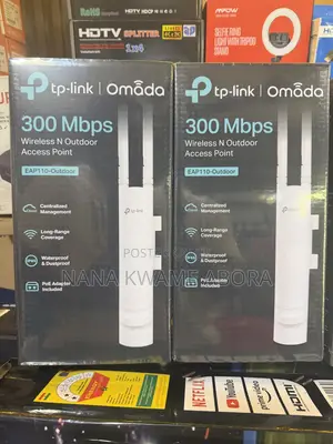 TP-Link Omada EAP110 Outdoor Access Point (200m Range)