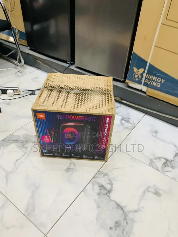 New JBL PartyBox Encore Essential 2 Portable Speaker with Mic - 1