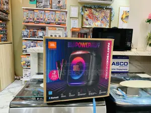 New JBL PartyBox Encore Essential Portable Speaker with 2 Mics