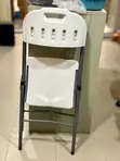 White Folding Chair - 1