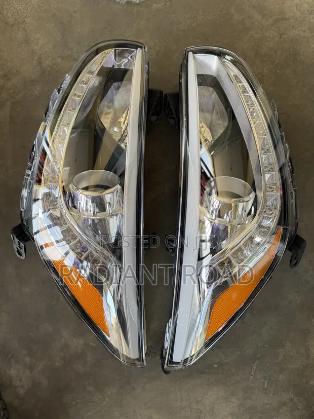 Hyundai Accent 2014-2016 LED Headlights - 1