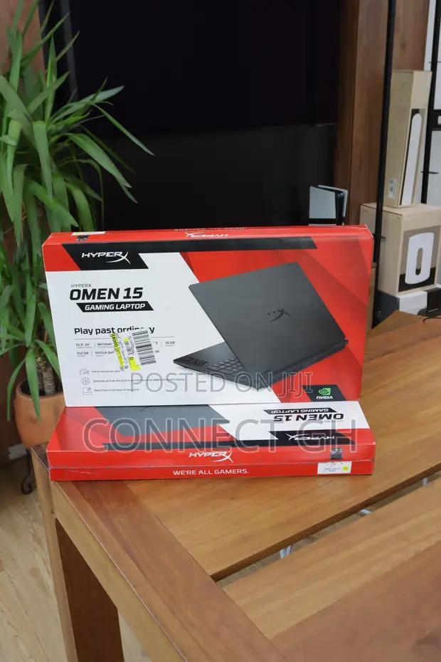HP Omen 15 Gaming Laptop - Intel Core i5, RTX 3050, 16GB RAM, 512GB SSD - 1
