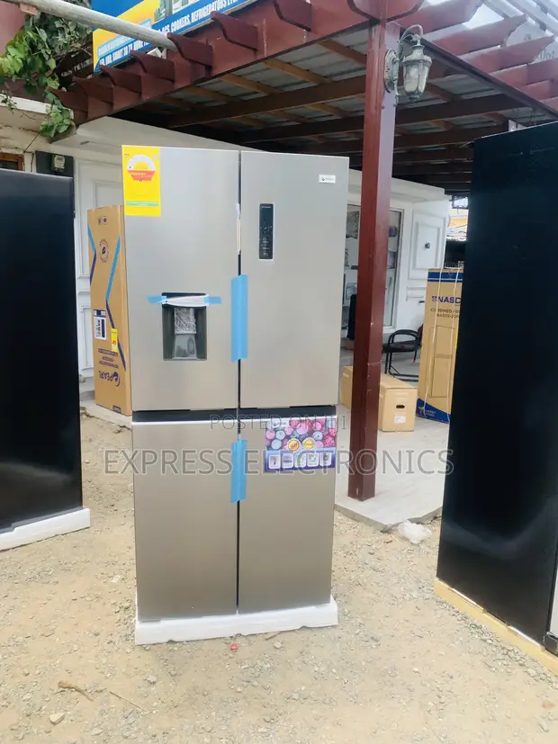 Pearl 421L Bottom Freezer Refrigerator with Dispenser - PF-613MDIXWD-1A - 1