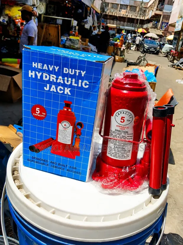 5 Ton Hydraulic Jack - Brand New - 1