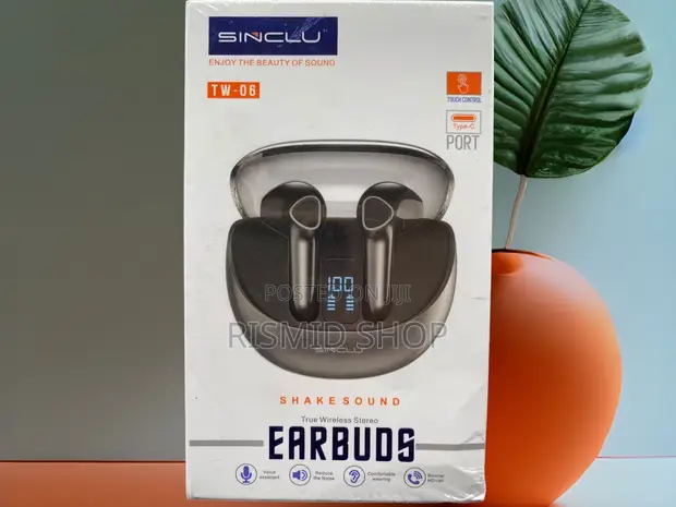SINCLU TW-O6 In-Ear Bluetooth Earbuds - 1