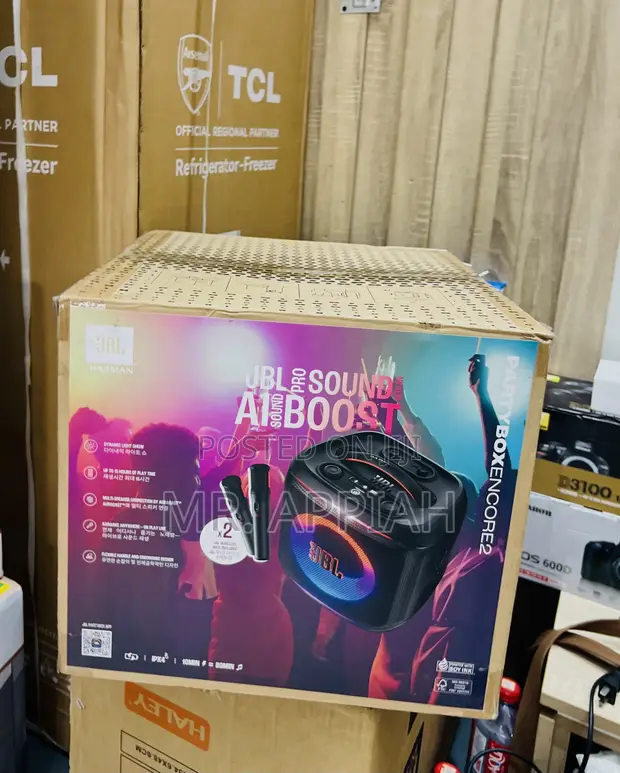 JBL Encore 2 Portable Speaker with Microphone (2 Pcs) - 1