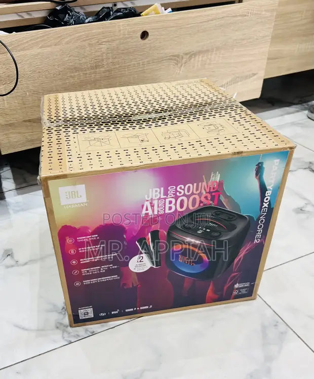JBL Encore 2 Speaker with Microphone (2 Pcs) - 1